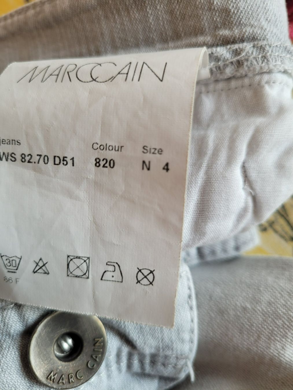 Marc Cain Jeans: MARCCAIN_Jeans Gr. 4, hellgrau – Gebraucht aus Auslikon von hera8331 4