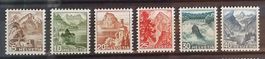 W) 285-290, Landschaftsbilder 1948 postfrisch Kt 62.-