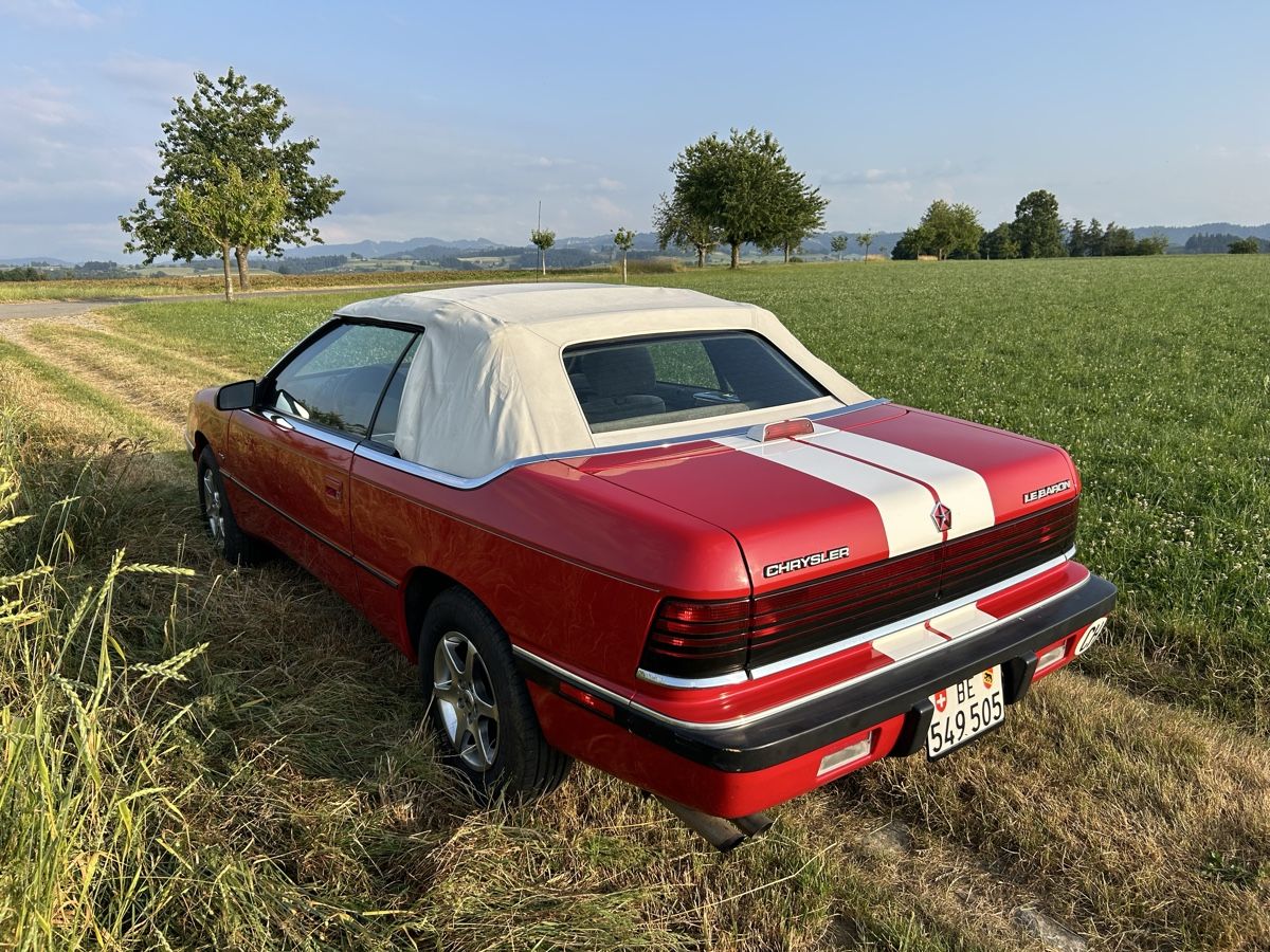 Automobili: Chrysler LeBaron 3.0 V6 US-Version – Usato da Huttwil venduto da KLR_Rider 8