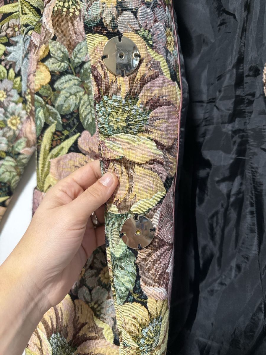 Topshop Cappotti: Floral Tapestry Jacket - Autumn Ready, Size Medium – Usato da Effretikon venduto da lio_gjr8 5