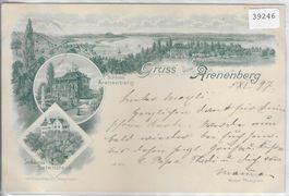 Gruss vom Arenenberg - Litho 1897