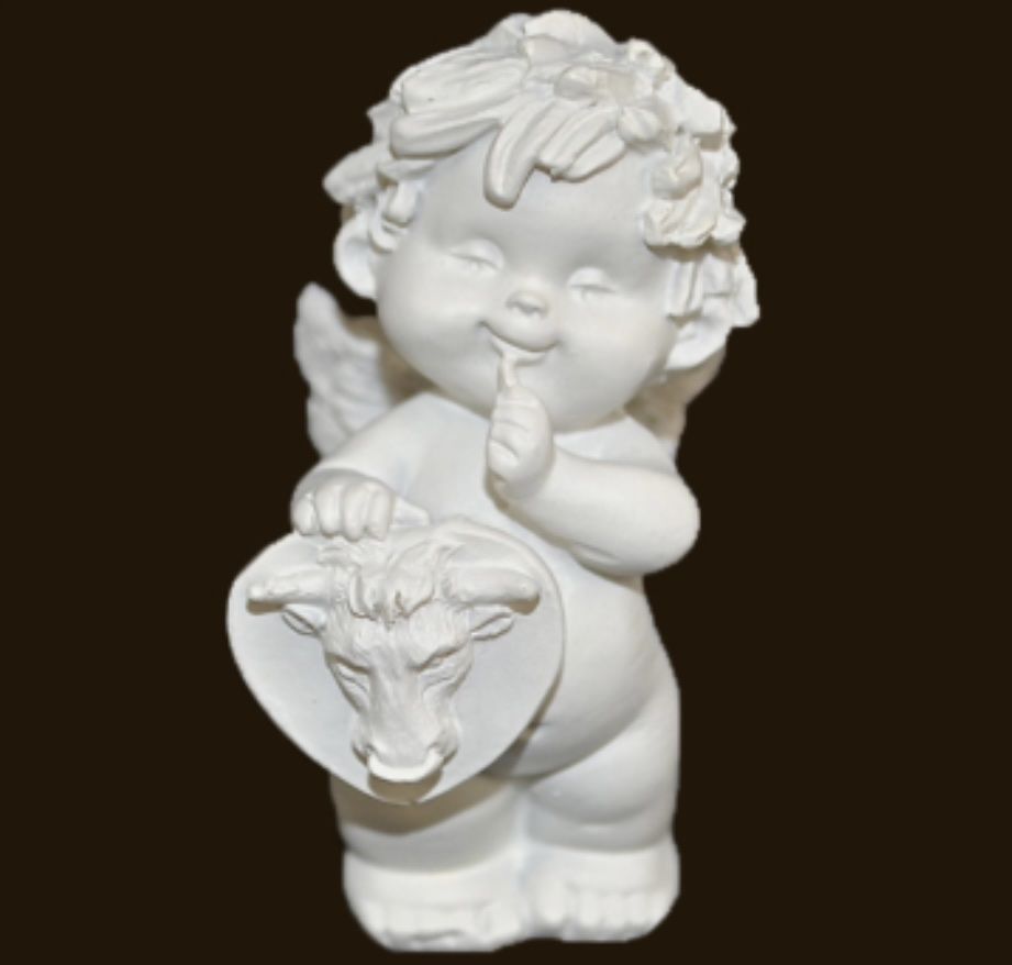Statuette: Igor Engel - Sternzeichen Stier – Nuovo e nell'imballaggio originale da Zumholz venduto da puerro01