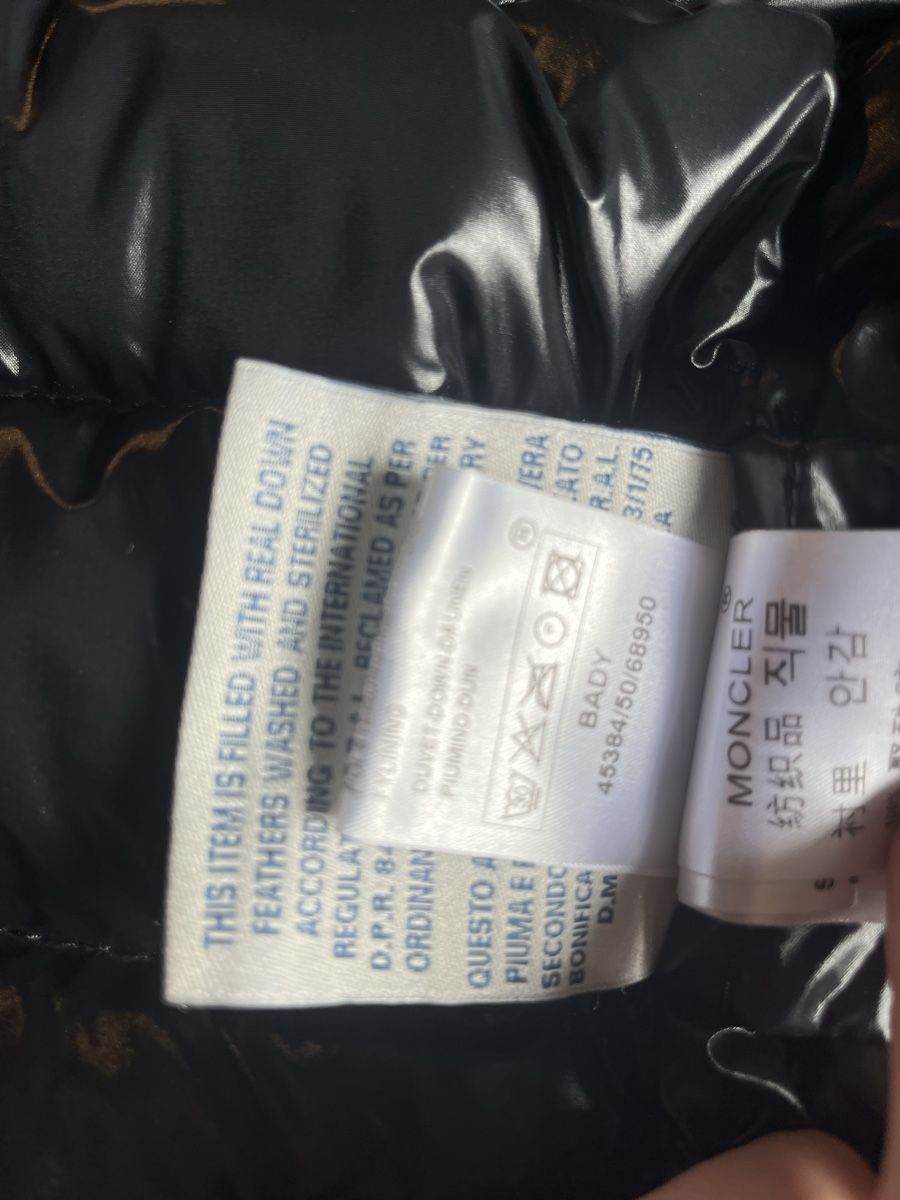 Moncler Giacche: Moncler Daunenjacke Schwarz Grösse 4 – Nuovo (secondo la descrizione) da Zürich venduto da ghome 5