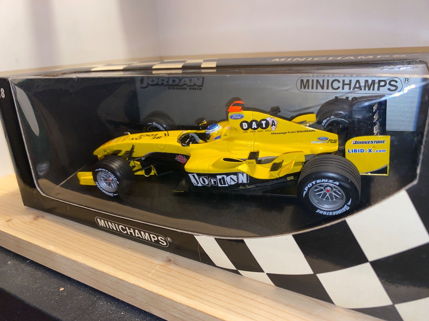 Minichamps Modellini d'auto: F1 Jordan Ford EJ14 N. Heidfeld 1/18 – Nuovo (secondo la descrizione) da Wohlen AG venduto da PrivatSammlung 1
