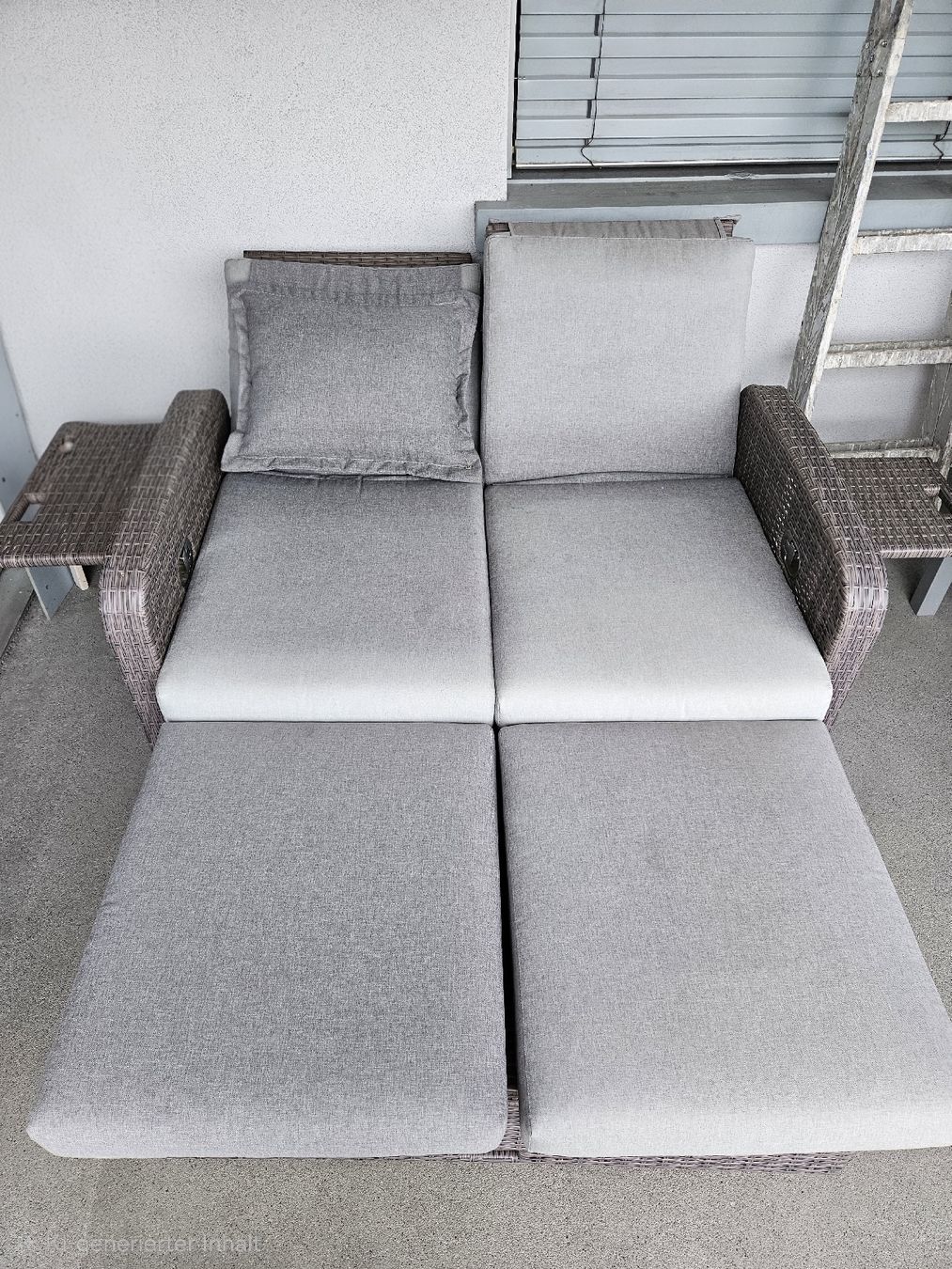 Sedie a sdraio: Balkon Lounge Rattan – Usato da Römerswil LU venduto da Feerdi 1
