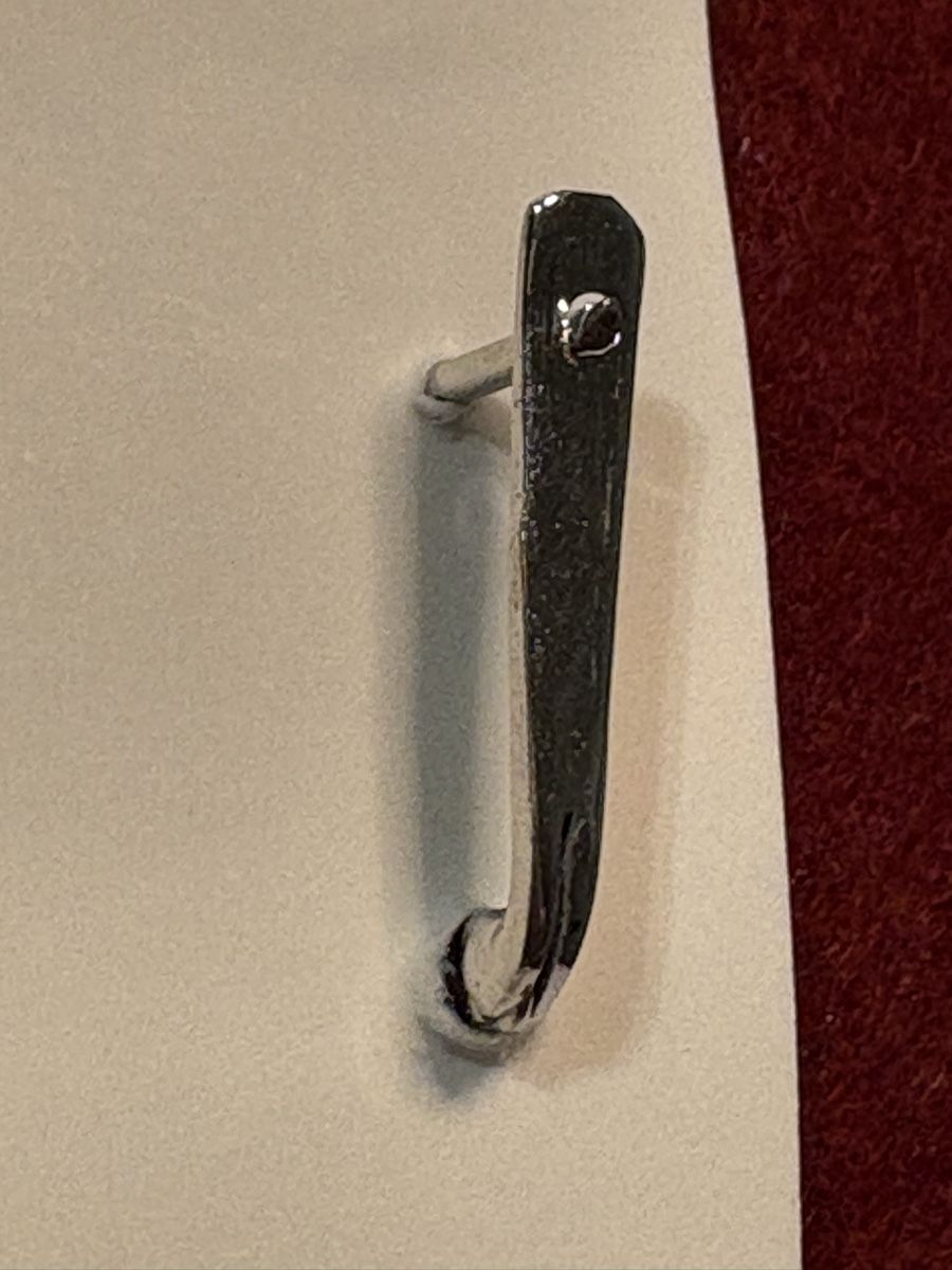 Orecchini pendenti & Orecchini a lobo: Ohrstecker Silber mit Amethysten - gestempelt 1Stück – Nuovo (secondo la descrizione) da Embrach venduto da mays 2
