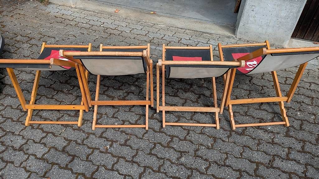 Chaises longues: 4 Liegestühle  – D'occasion à Steinen par paulo14 1