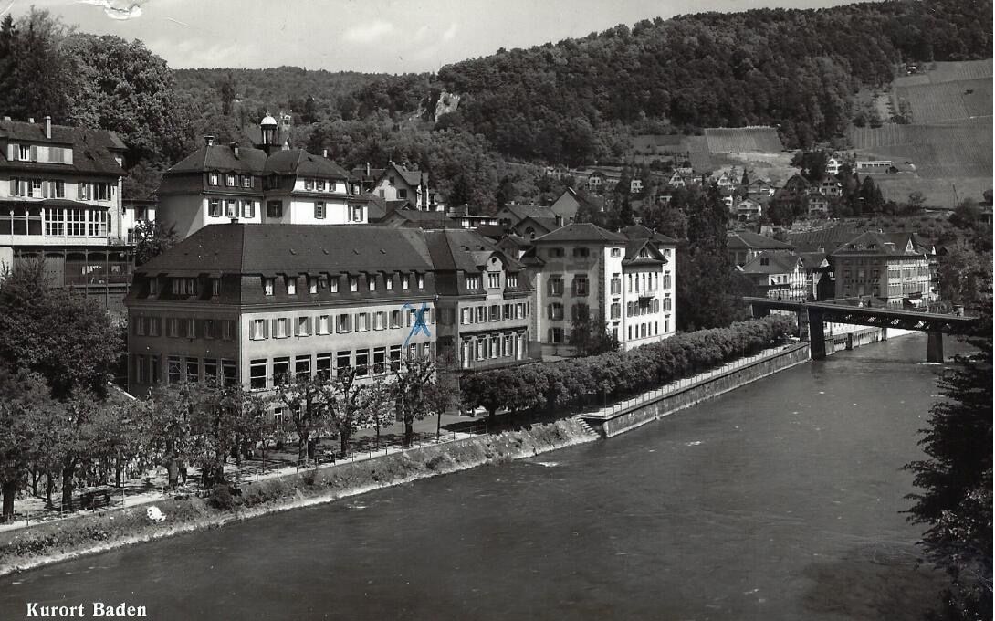 Cartoline postali: ASK Kurort Baden, Schweiz – Usato da Kloten venduto da Kloetip