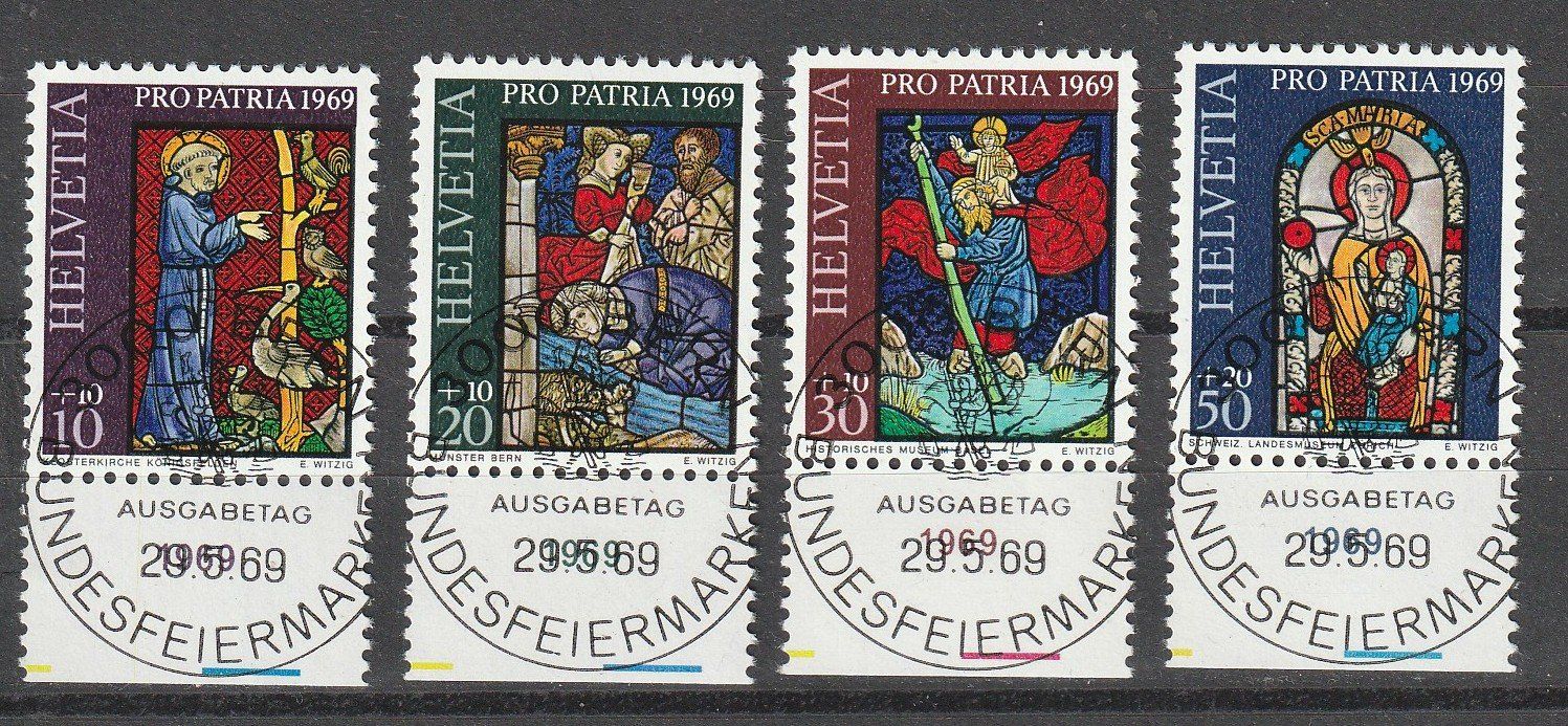 Tutti i francobolli: 1969 Pro Patria mit ET - Vollstempel – Nuovo (secondo la descrizione) da Homburg venduto da masina01