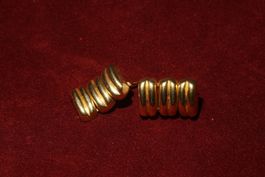 Schöne Ohrringe in Gelbgold (750)