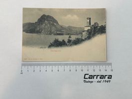 Postkarten Tessin Ticino Lugano Castagnola 1901