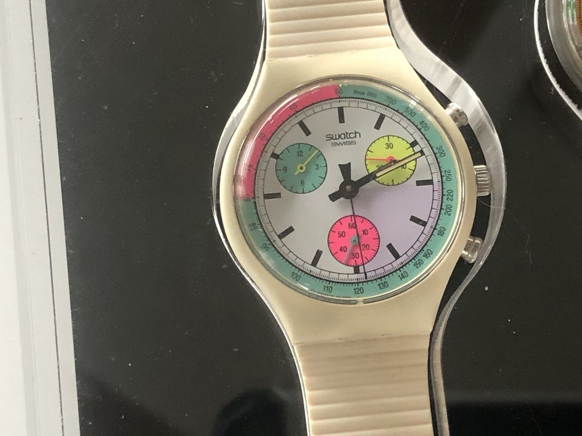 Swatch Orologi: SWATCH Chrono Collection WHITE HORSES – Nuovo (secondo la descrizione) da Lufingen venduto da Rac0 1