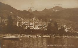 MONTREUX-PALACE et les Rochers de Naye
