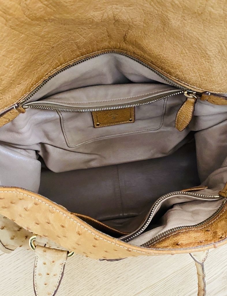 Prada Taschen für Damen: Prada Ostrich Leather Bag Vintage – Gebraucht aus Schöfflisdorf von Bling_it_on 2