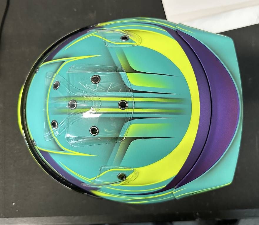 Caschi & visiere: Bell RS7-K Kart Helm LuckyDesign – Usato da Einsiedeln venduto da Stanmarsh 3