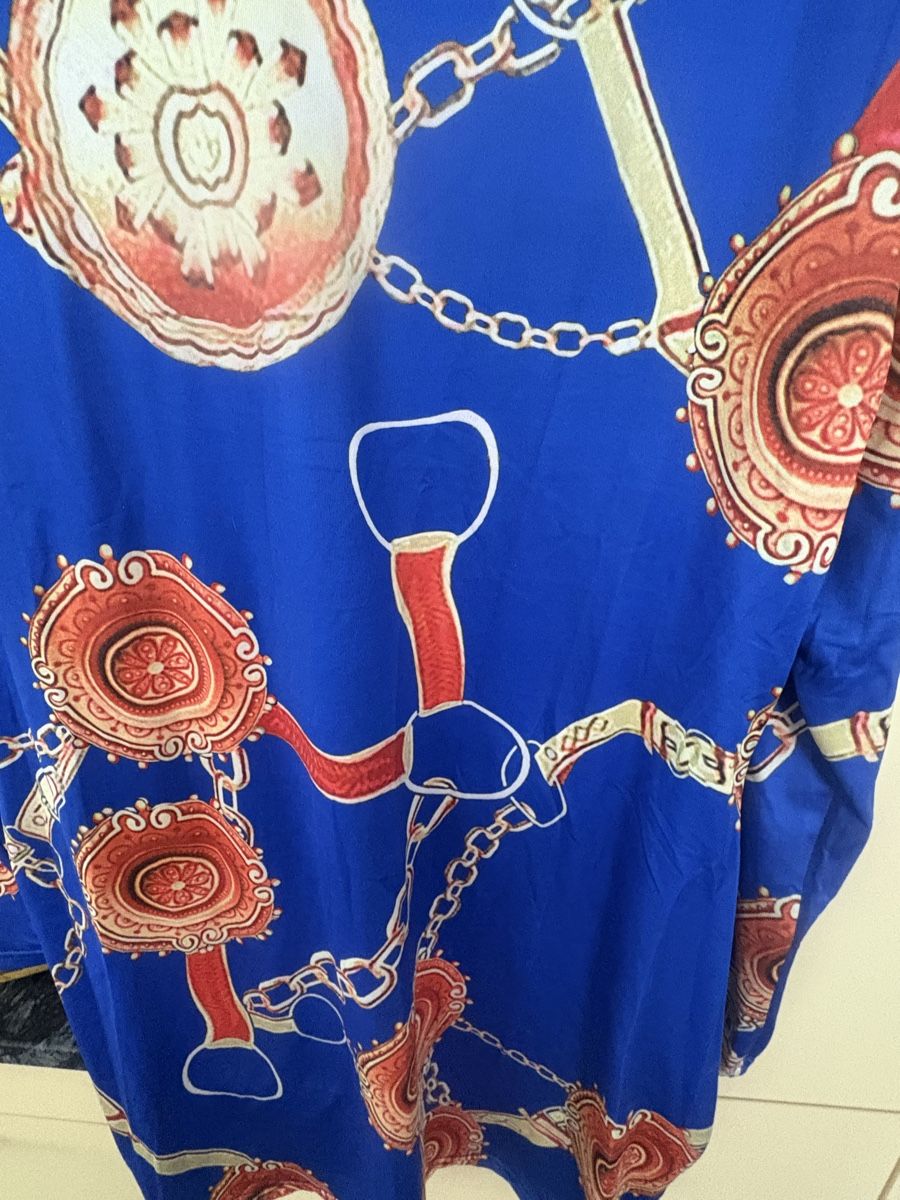 Vestiti: Kettenmuster Kleid Royal – Usato da Obbürgen venduto da bugi6868 4