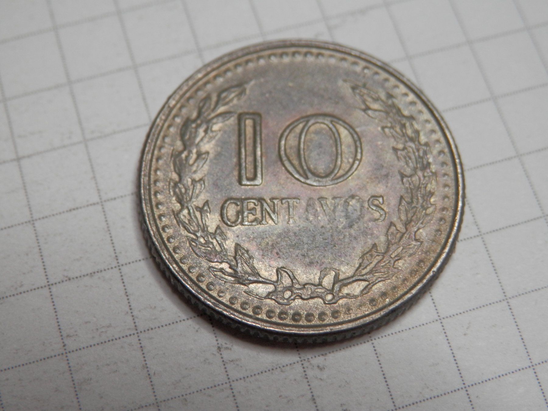 Tutti le monete: Kolumbien 10 Centavos, 1977 – Usato da Weiach venduto da weiach81 1