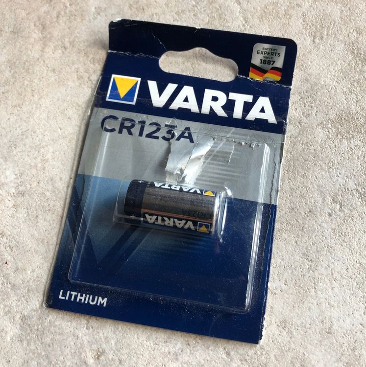 VARTA CR123A Batterie | Kaufen auf Ricardo