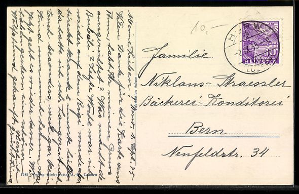 Cartoline postali: AK Kerns, Mit Burglfuh – Usato da Berlin venduto da bartko-reher 1