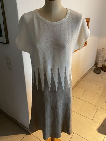 Damen50%Leinen  /50% Cotton Strick 🧶 Kleid Linara Grösse M