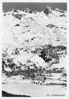 St. Moritz (GR) – Winteransicht von St. Moritz-Corviglia G