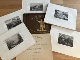 Schweizerland in Bildern – 44 gravures Suisse – 1890