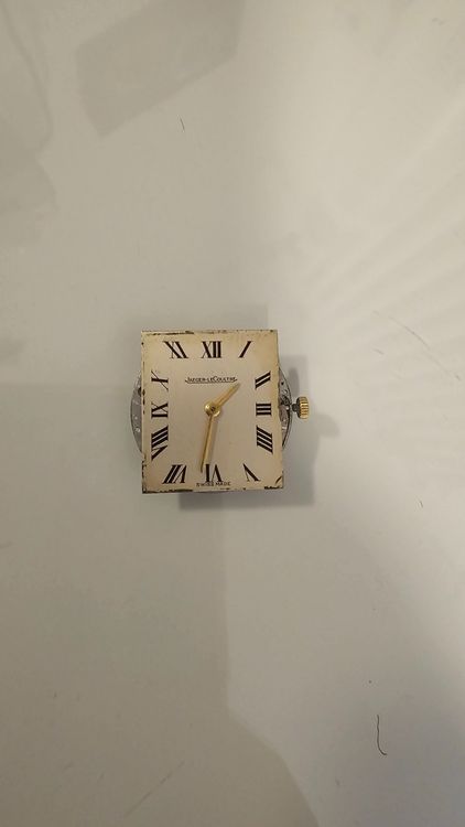 Vintage Jaeger-Le Coultre mouvement mécanique à remontage manuel cadran