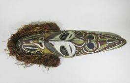 Alte Ritual Maske, Unterer Sepik Neuguinea ca. 1940