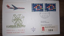 Swissair Zürich - Palma 02.04.1966 