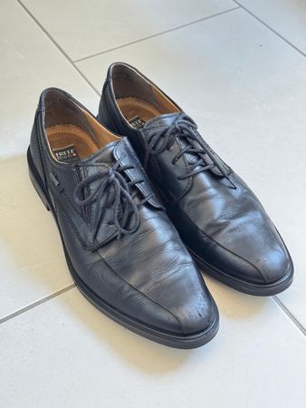 Fretz Gore Tex Herren Lederschuhe, schwarz, Grösse 43
