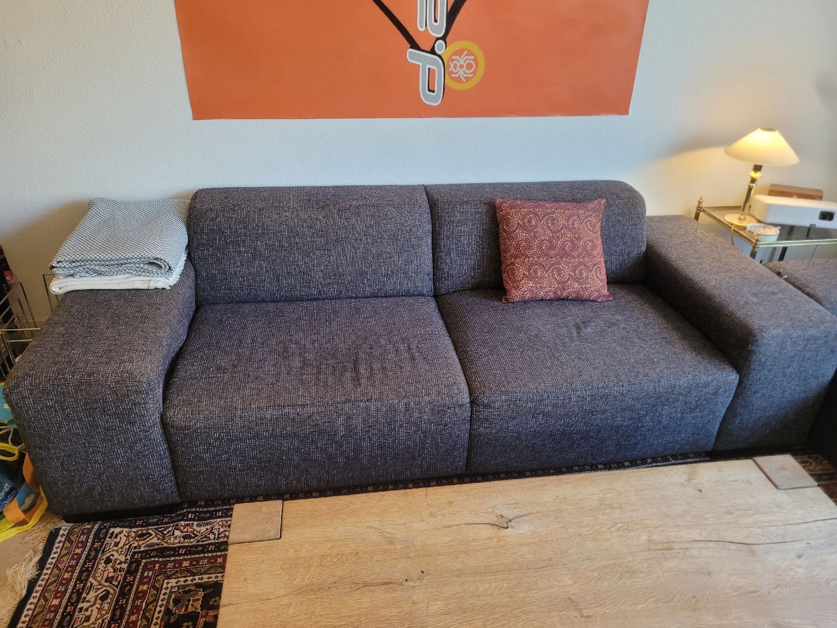 Divani: 2 moderne Sofas in Dunkelgrau, sehr bequem – Usato da Zürich venduto da Nicolas8003 4