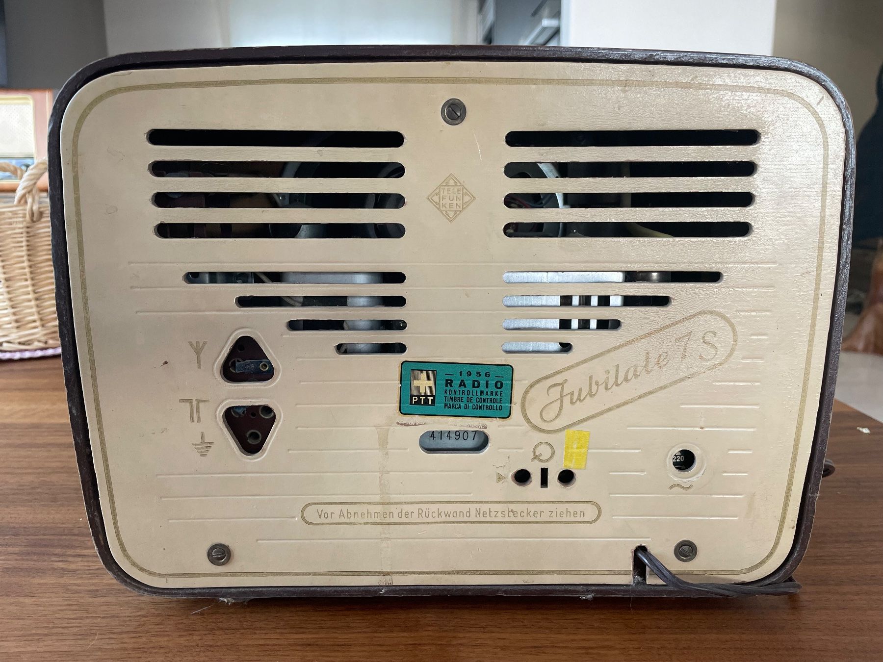 Telefunken Radio: Radio Telefunken Jubilare 7s – Usato da Wollerau venduto da phimasado 3