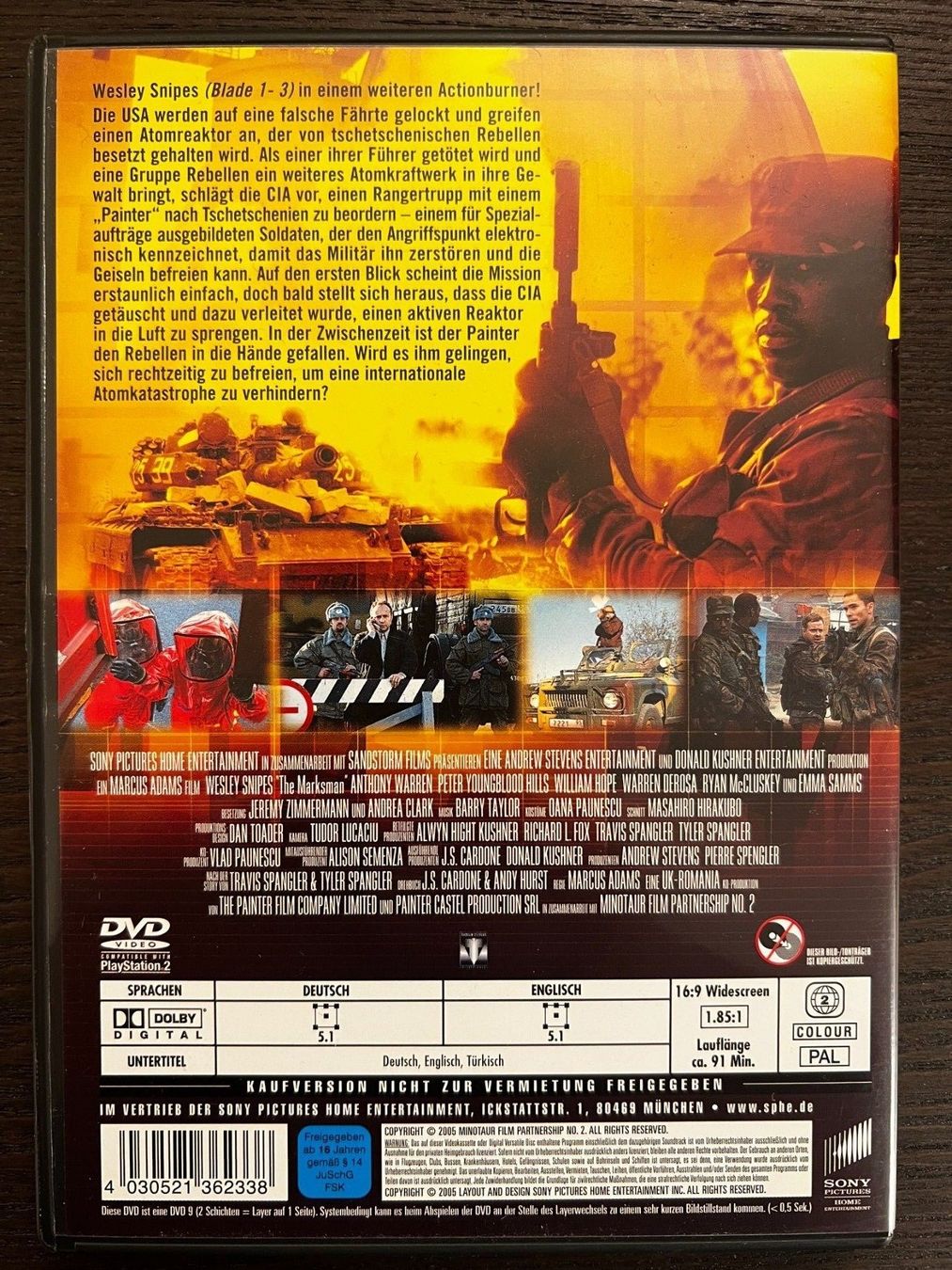 Tutti i DVDs: The Marksman - Zielgenau – Usato da Zürich venduto da FilmFreunde 1