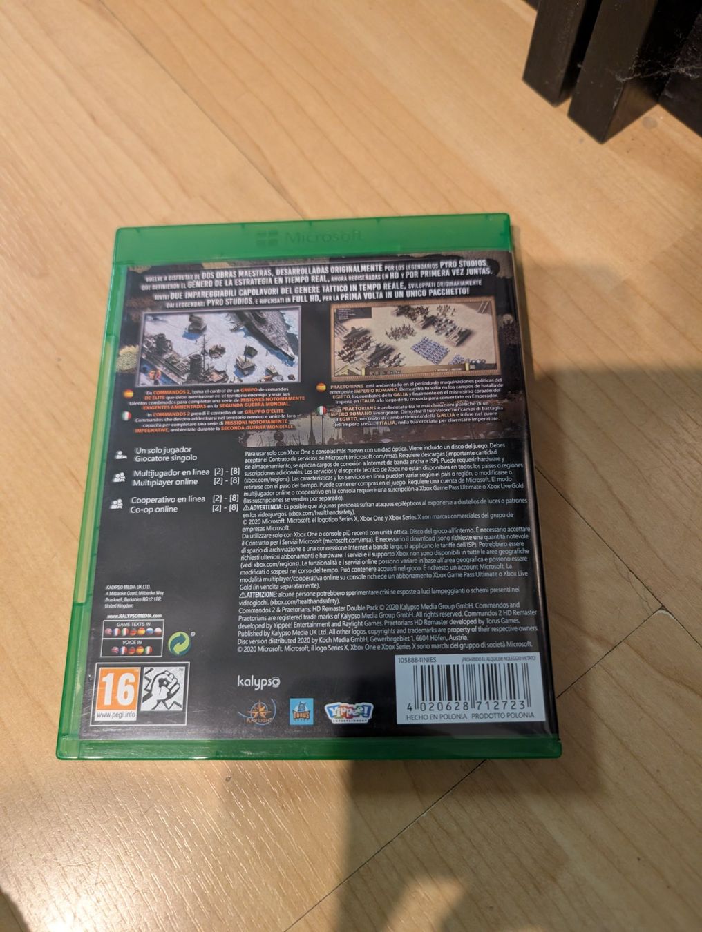 Jeux: Commandos 2 & pretorians HD remastered Xbox one/series x – D'occasion à Giubiasco par Ticinerd 1