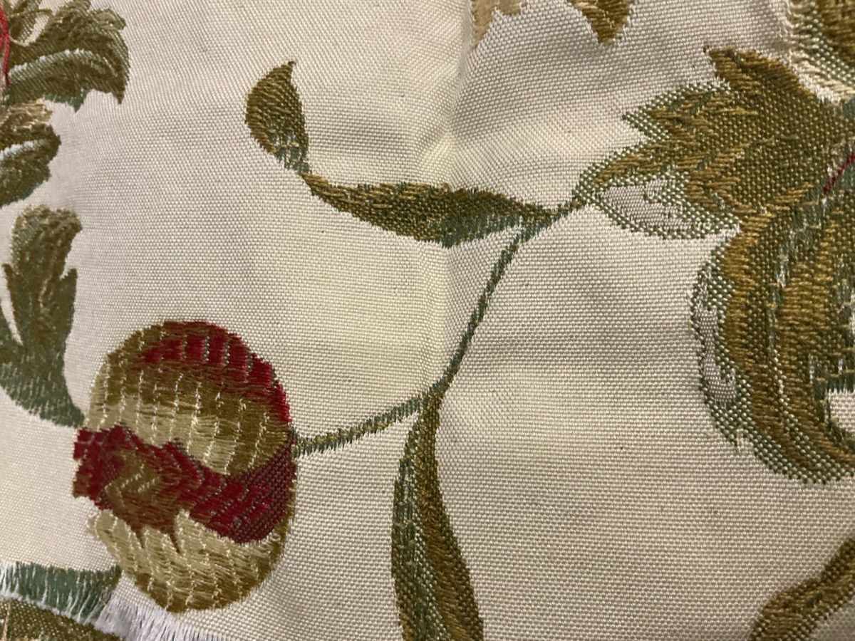 Tessuti: Jacquard  Stoffreste mit Blumenmuster – Nuovo (secondo la descrizione) da Muttenz venduto da Benet01 3