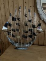 Dekorative Schiffskulptur aus Horn - Rep. Dominicana