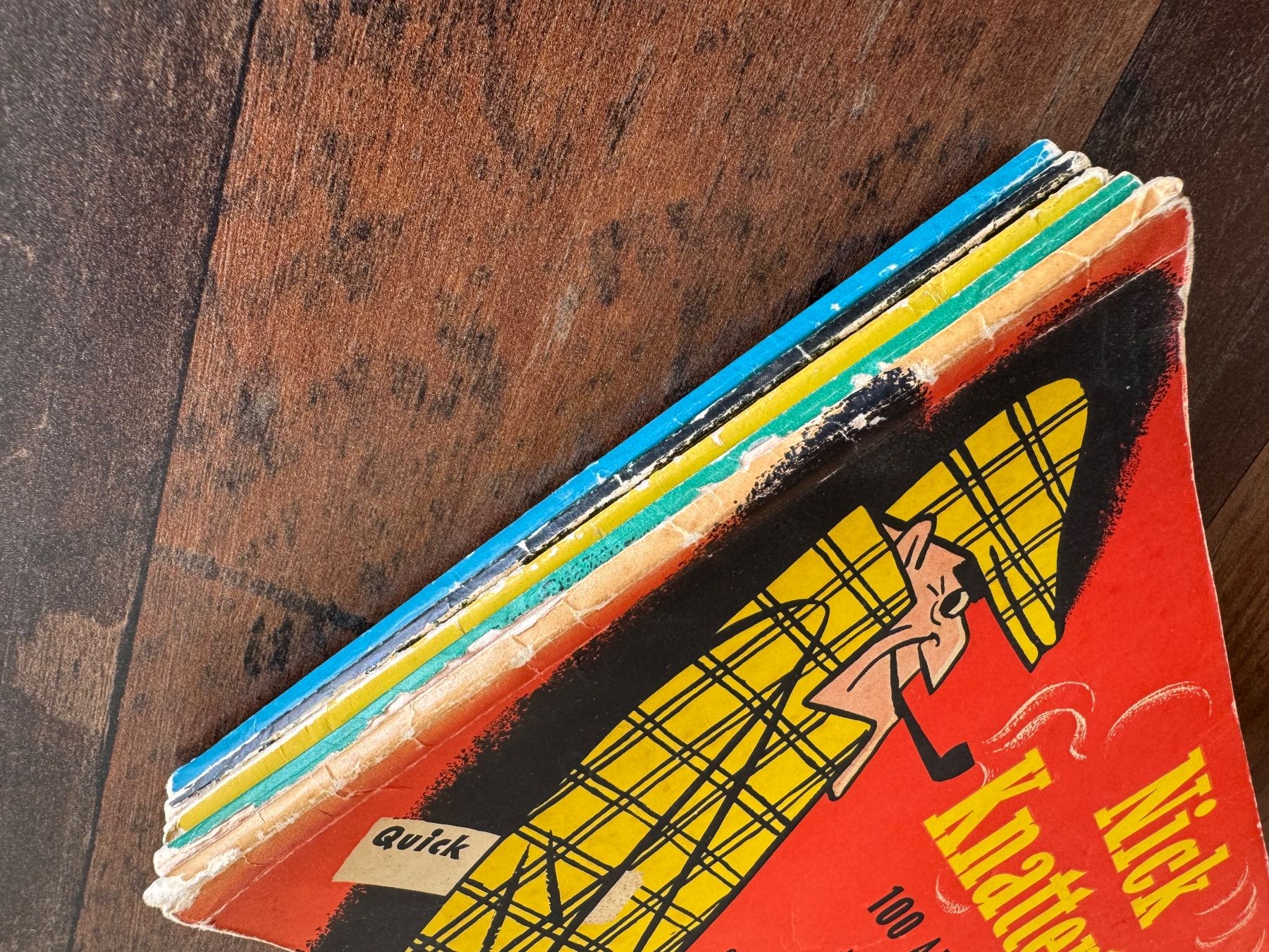Fumetti: SELTENE NICK KNATTERTON COMIC BÜCHER, NO. 1, 2, 3, 4 & 6 – Usato da Binningen venduto da Chaussie 2