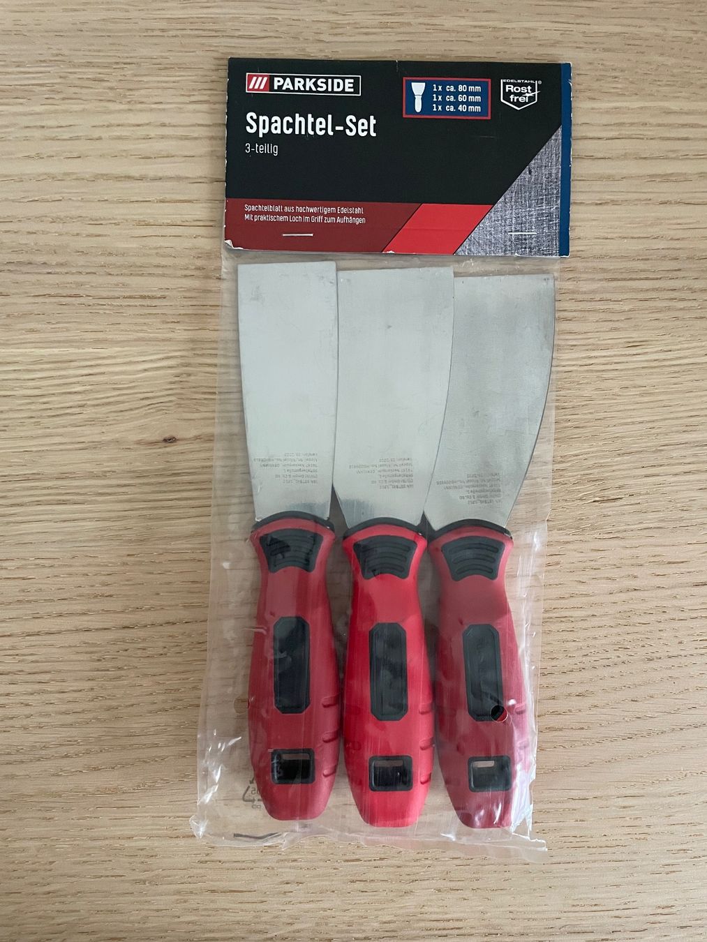 Parkside Tutti gli attrezzi: Parkside Spachtel-Set – Nuovo e nell'imballaggio originale da Malters venduto da ako_bgc5