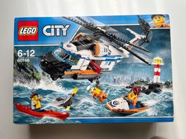 LEGO City 60166 Rettungshelikopter gebraucht guter Zustand