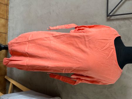 Robe orange Taille 38 Mel