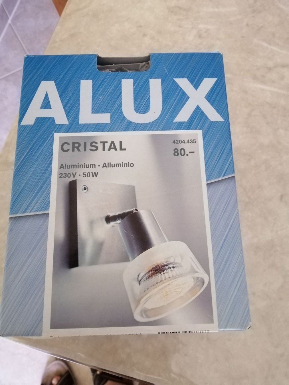 Lampade: Lampe alux Cristal – Nuovo (secondo la descrizione) da Schlieren venduto da bingo33