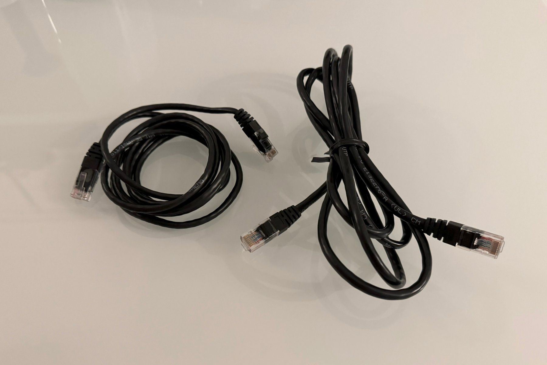 Cavi: 2x 1.8m Netzwerkkabel - Ehternetkabel  schwarz – Usato da Mörschwil venduto da Nrohner 2