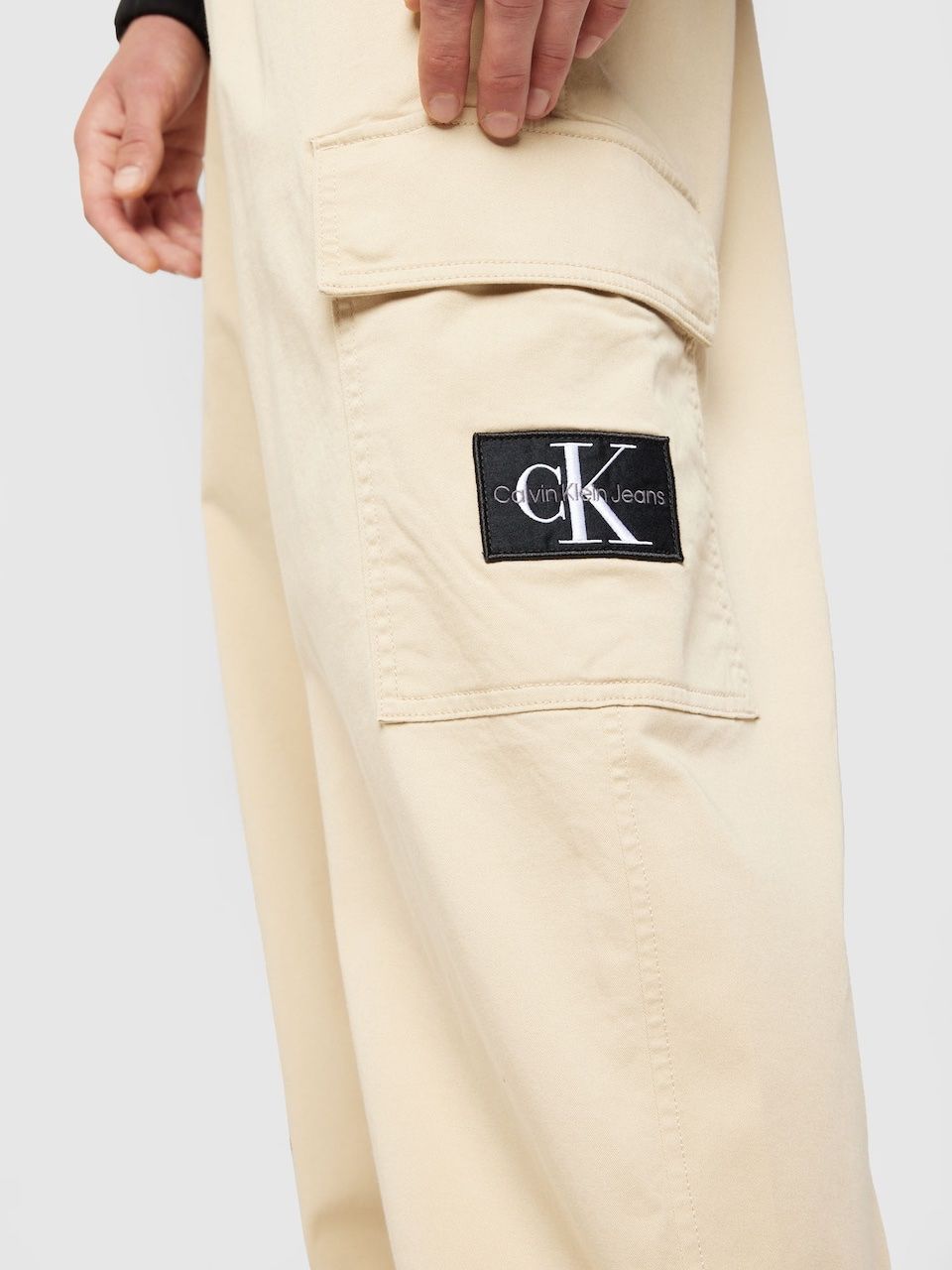 Calvin Klein Pantaloni: CALVIN KLEIN Regular Cargohose Beige Gr. 36 – Nuovo e nell'imballaggio originale da Mülenen venduto da CreativeSolutions 1