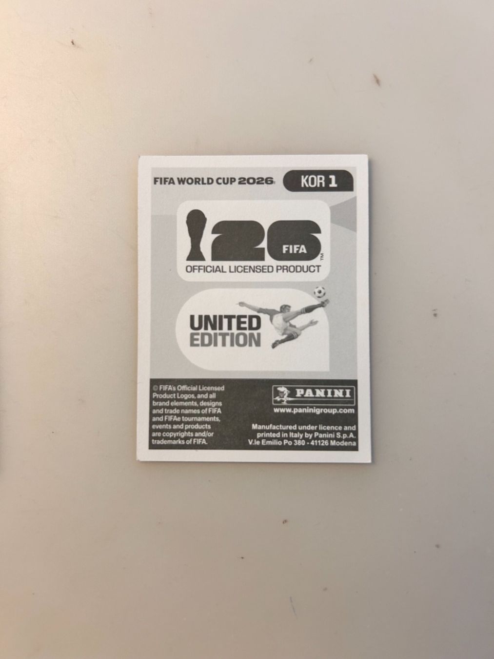 Panini Carte collezionabili: Panini Sticker KOR1 – Nuovo (secondo la descrizione) da Horgen venduto da Sunshine_12399 1