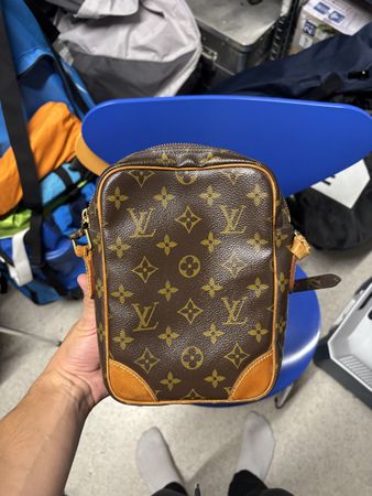 Vintage Louis Vuitton Amazone Canvas Umhängetasche