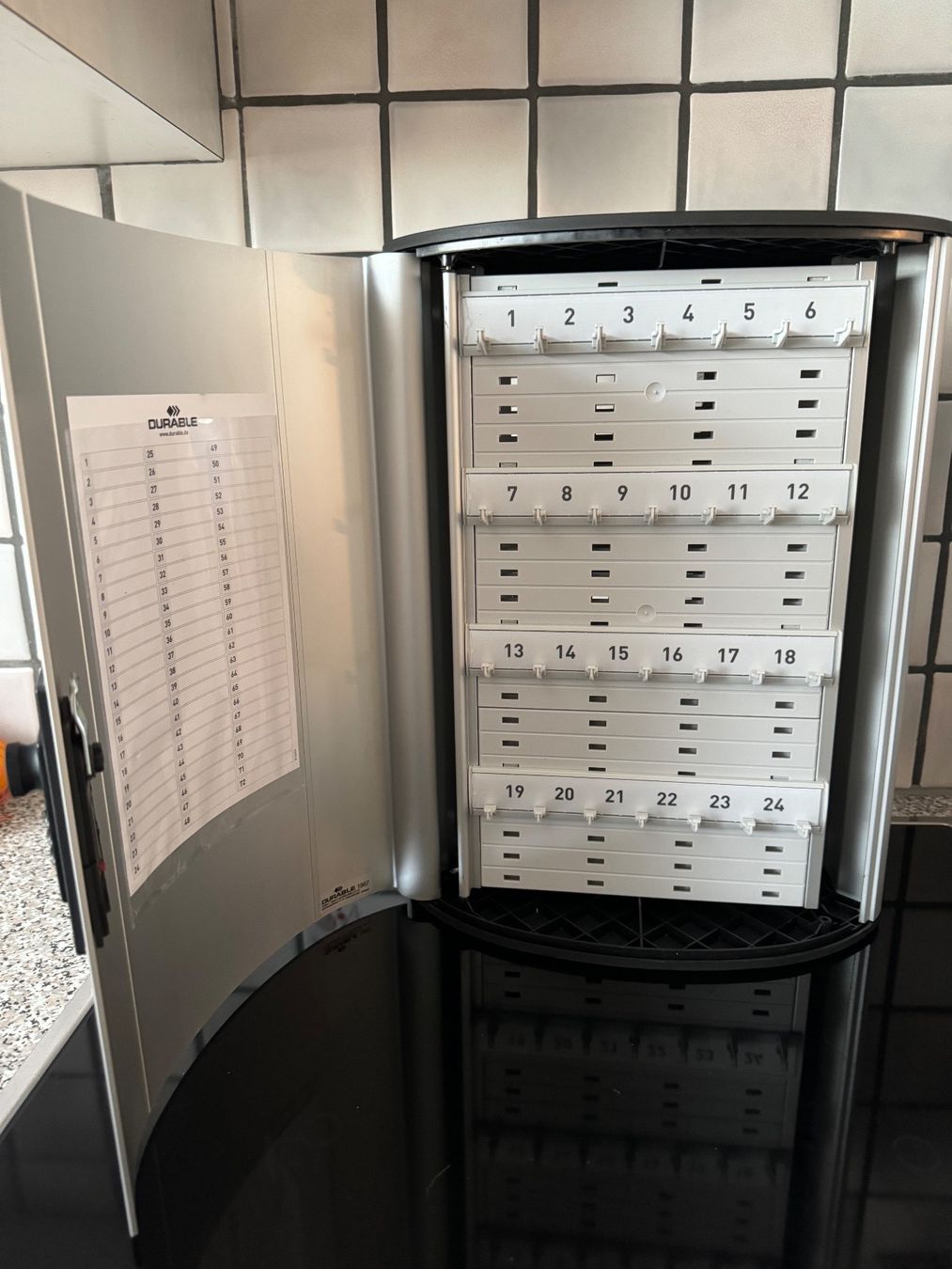 Sonstiges für Haushalt & Wohnen: durable key box code 72 – Gebraucht aus Stetten AG von