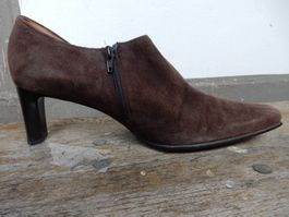 Pumps   LEDER  NUBUK   *  GABOR  *    40 , 5    ( 7,5 )