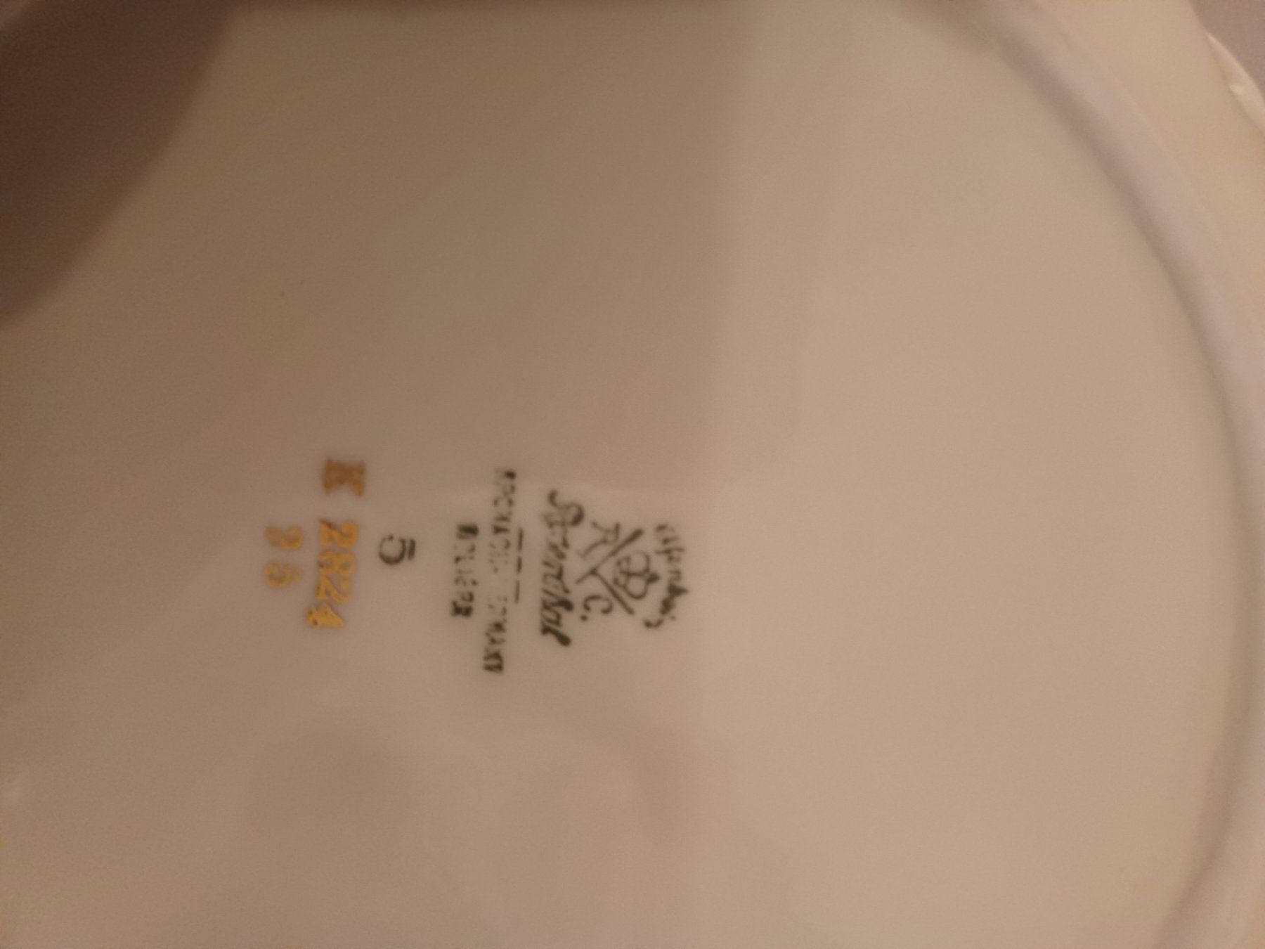 Rosenthal Ciotole: Elfenbein Rosenthalschale – Usato da Grossdietwil venduto da hufi10 3