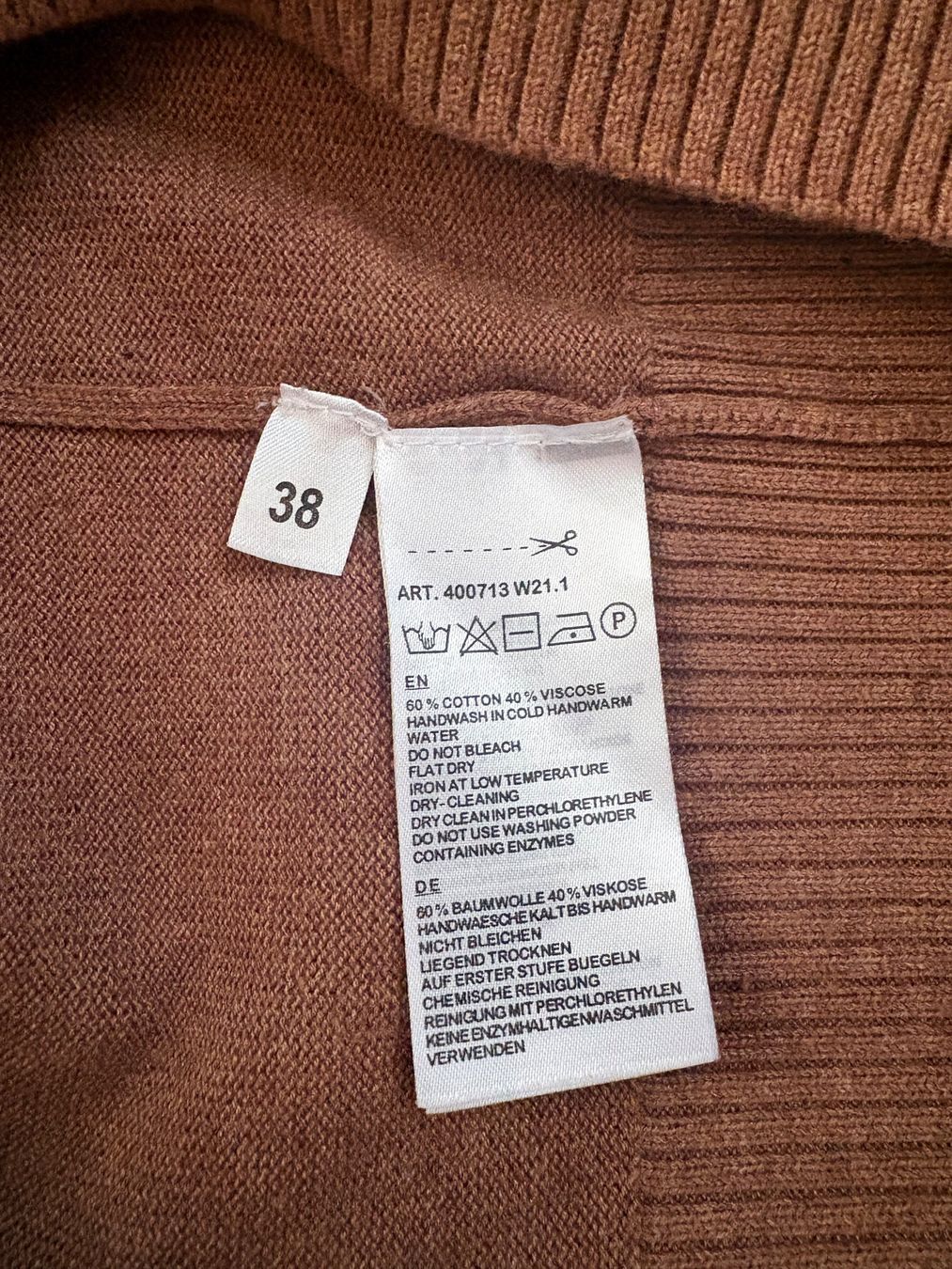 Repeat Pullover & Sweatshirts: Repeat Damen Pullover Stehkragen braun – Gebraucht aus Winterthur von Lepetitprince18 4
