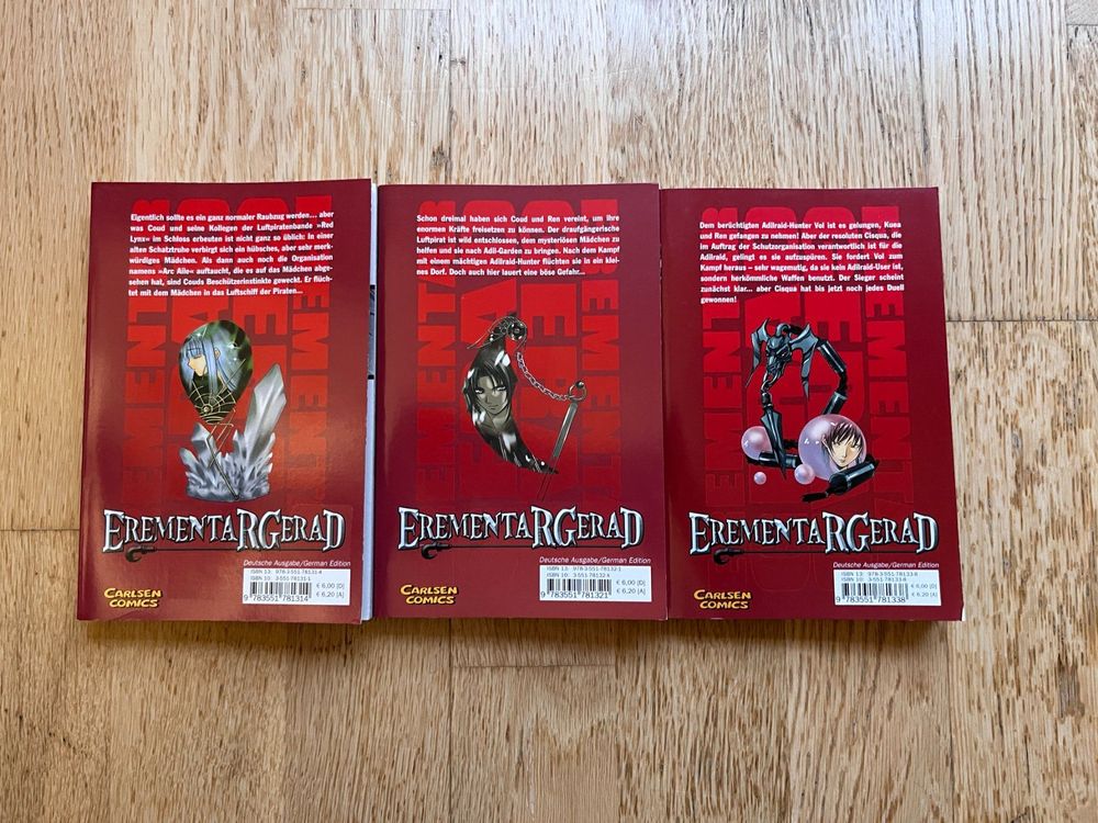 Fumetti: Erementar Gerad /Bände 01-03/ Mayumi Azuma – Usato da Bern venduto da hari_d 1